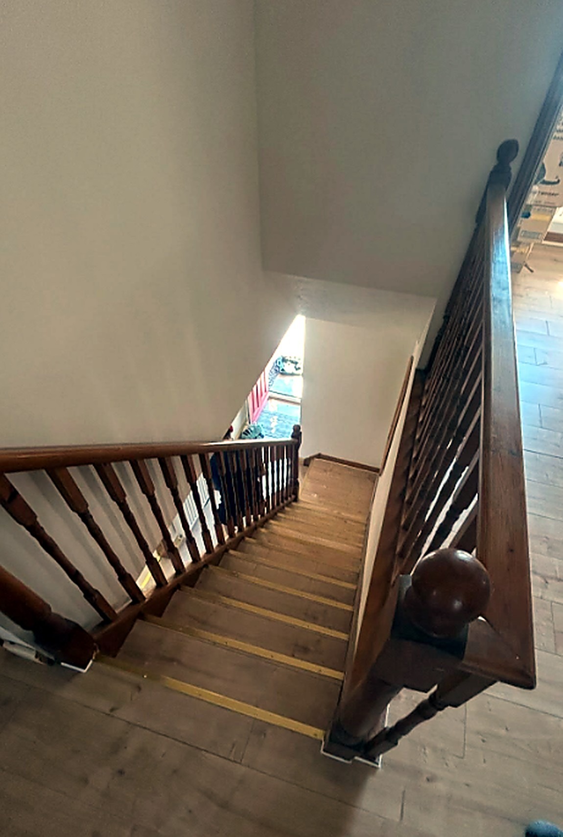 Completed staircase joinery finished by CV Carpentry & Construction, Cambridge